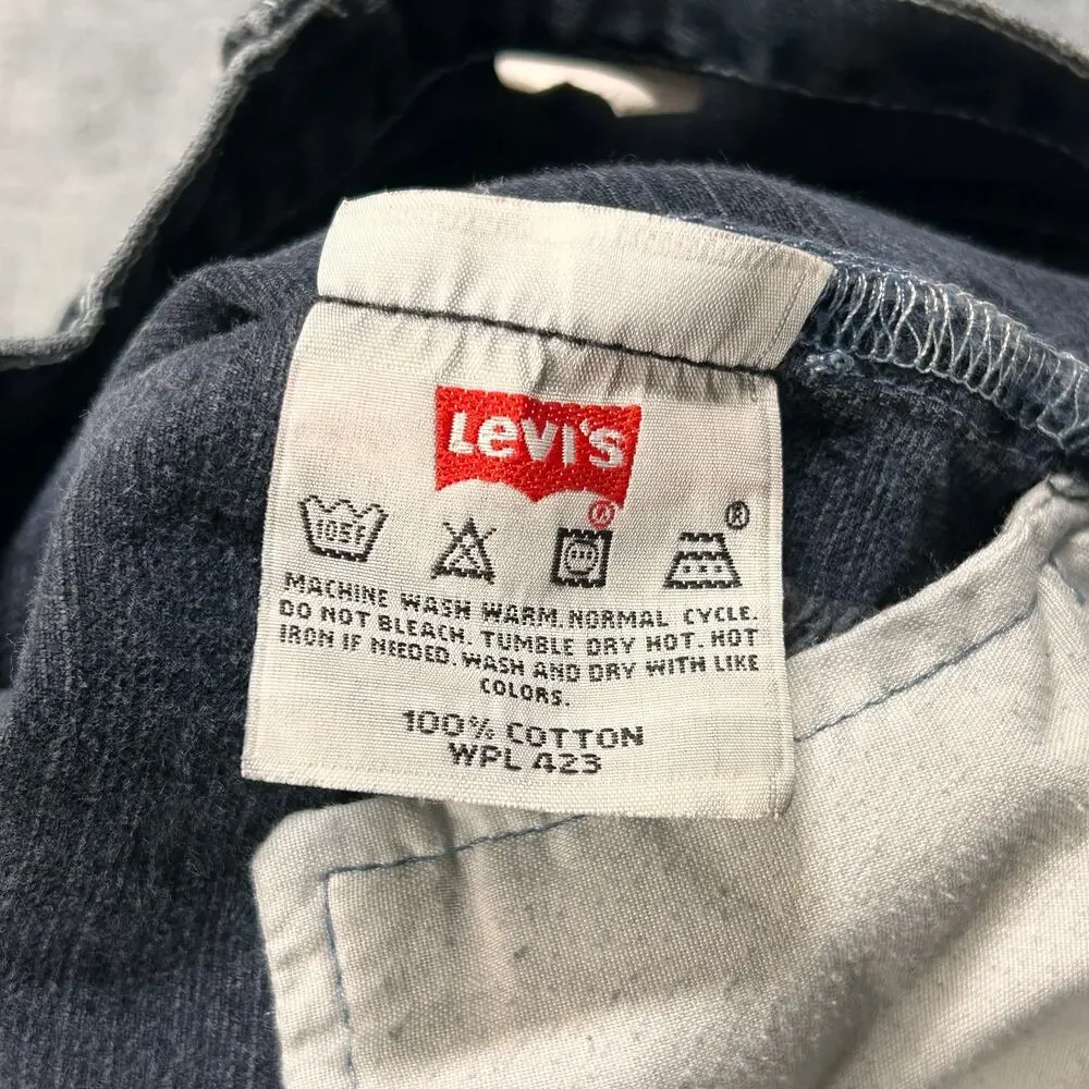 Vintage Y2K Levis 501 XX Jeans Dark Wash Mens 30x31 2003 Made in Mexico
